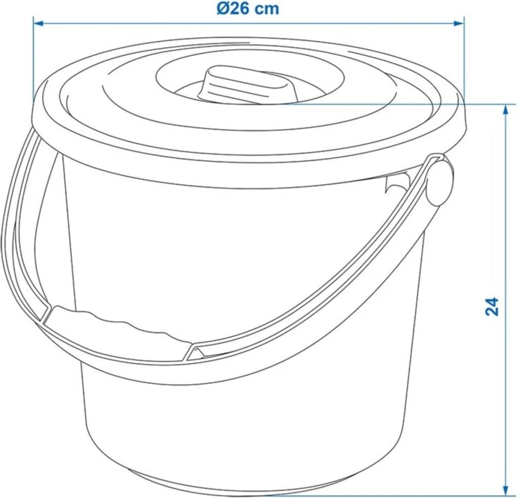 ProPlus Emmer 9L met Deksel - foto 3