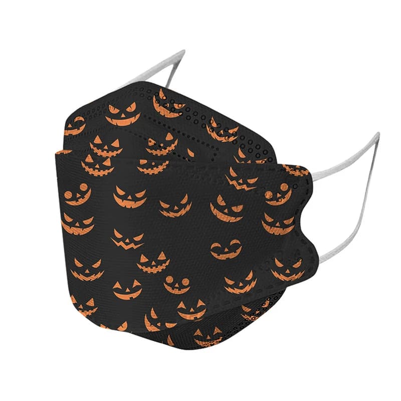Halloween KF94-mondmasker met visbekvorm