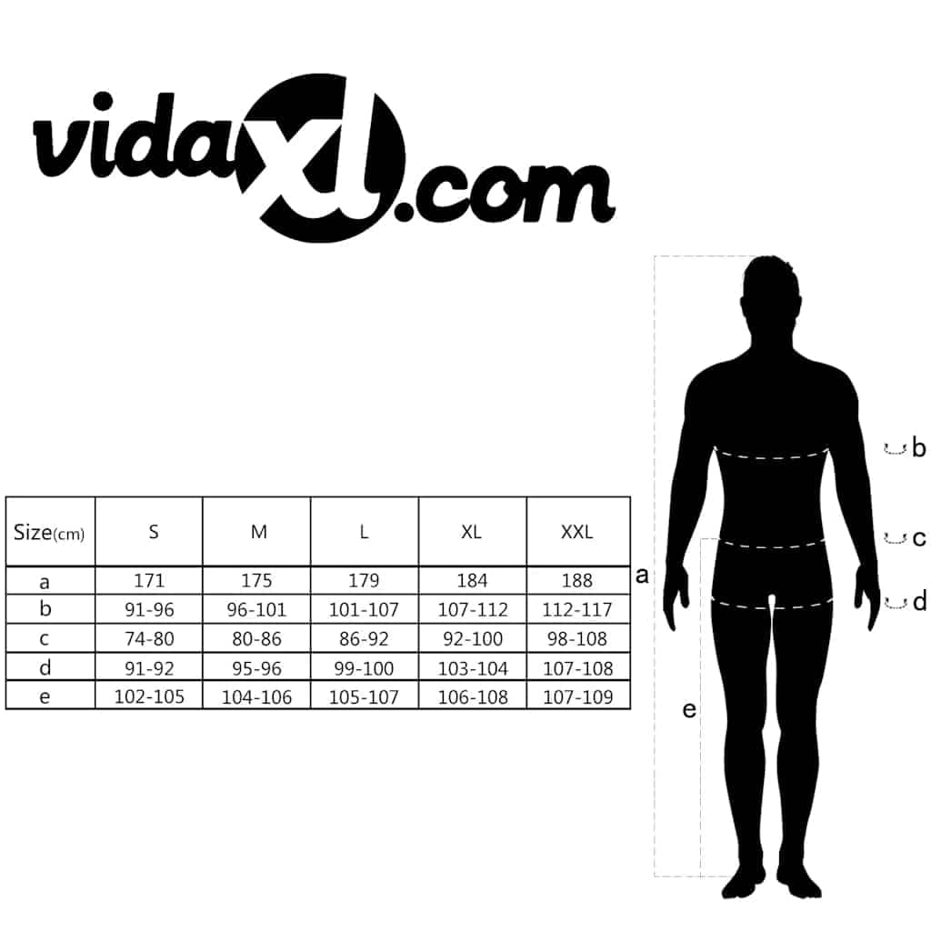 vidaXL Mannen overall maat XL - foto 6