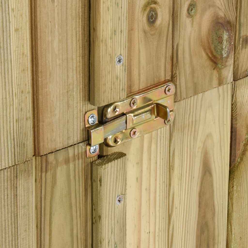 vidaXL Tuinschuur grenenhout - foto 5