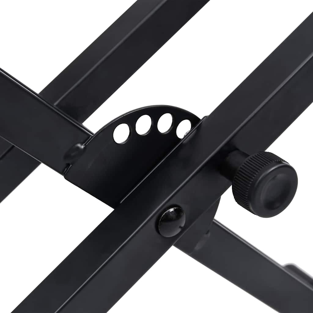 vidaXL Keyboardstandaard X-frame dubbel versterkt - foto 5