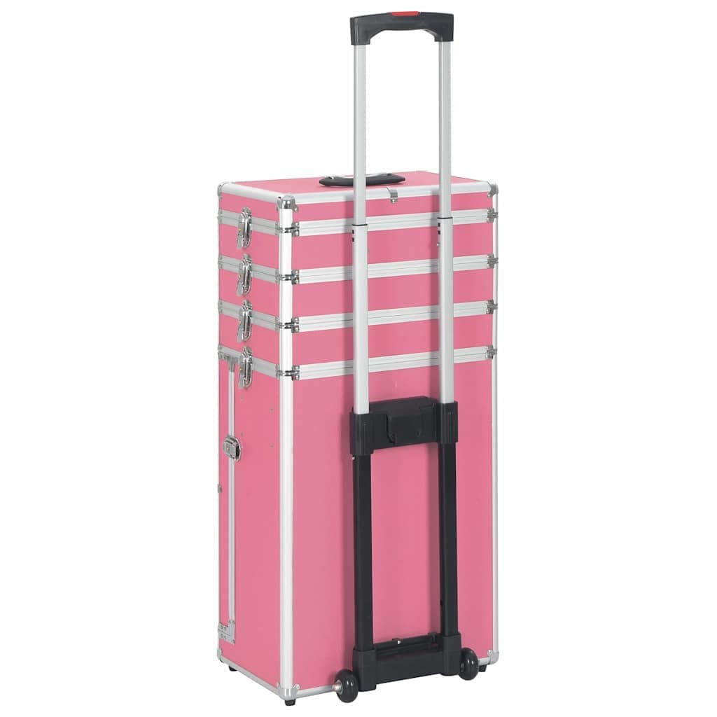 vidaXL Make-up trolley aluminium - foto 4