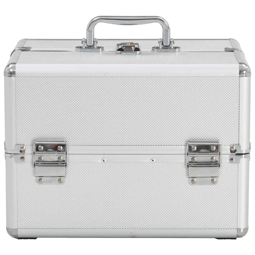 vidaXL Make-up koffer aluminium - foto 3