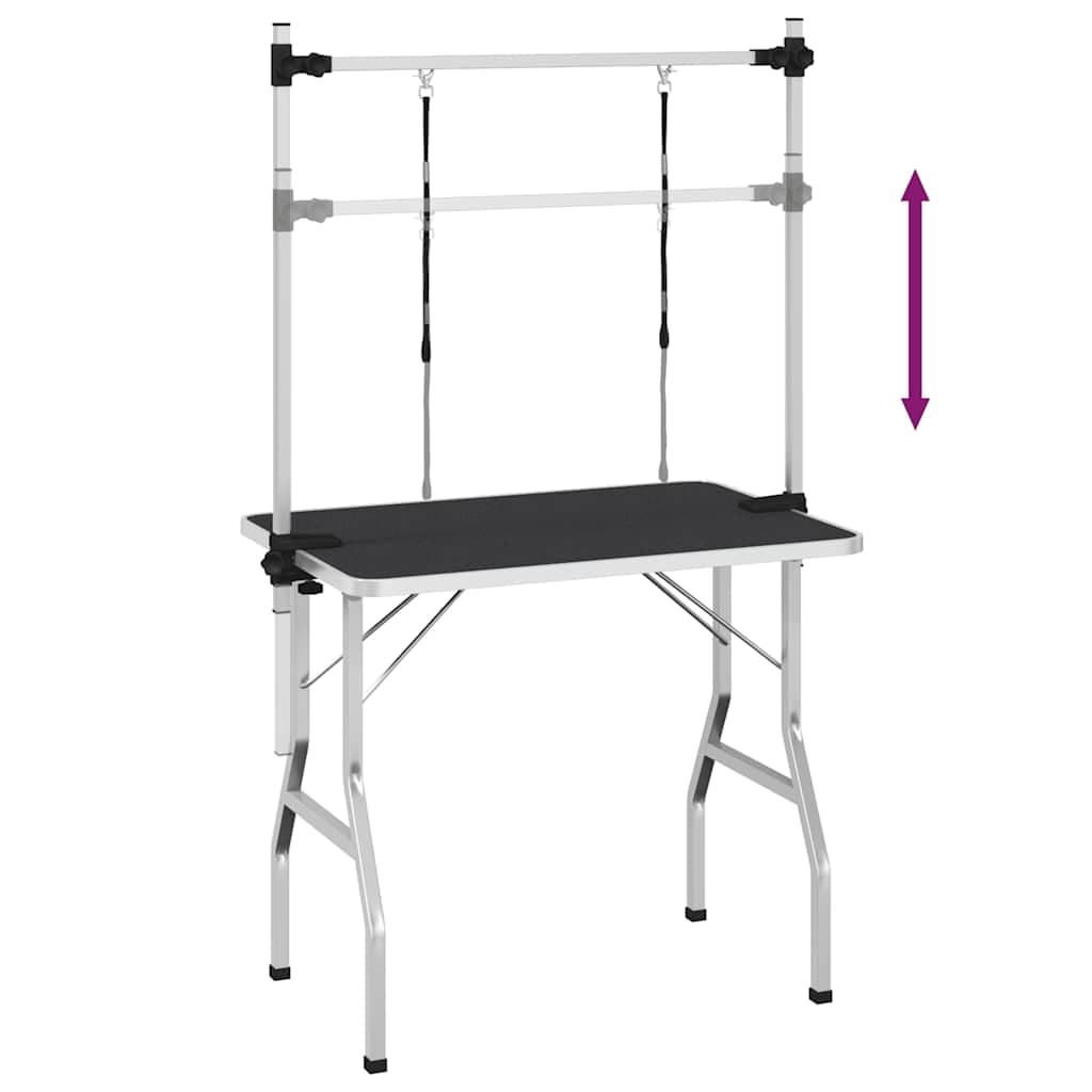 vidaXL Trimtafel huisdieren 2 aanlijnopties - foto 7