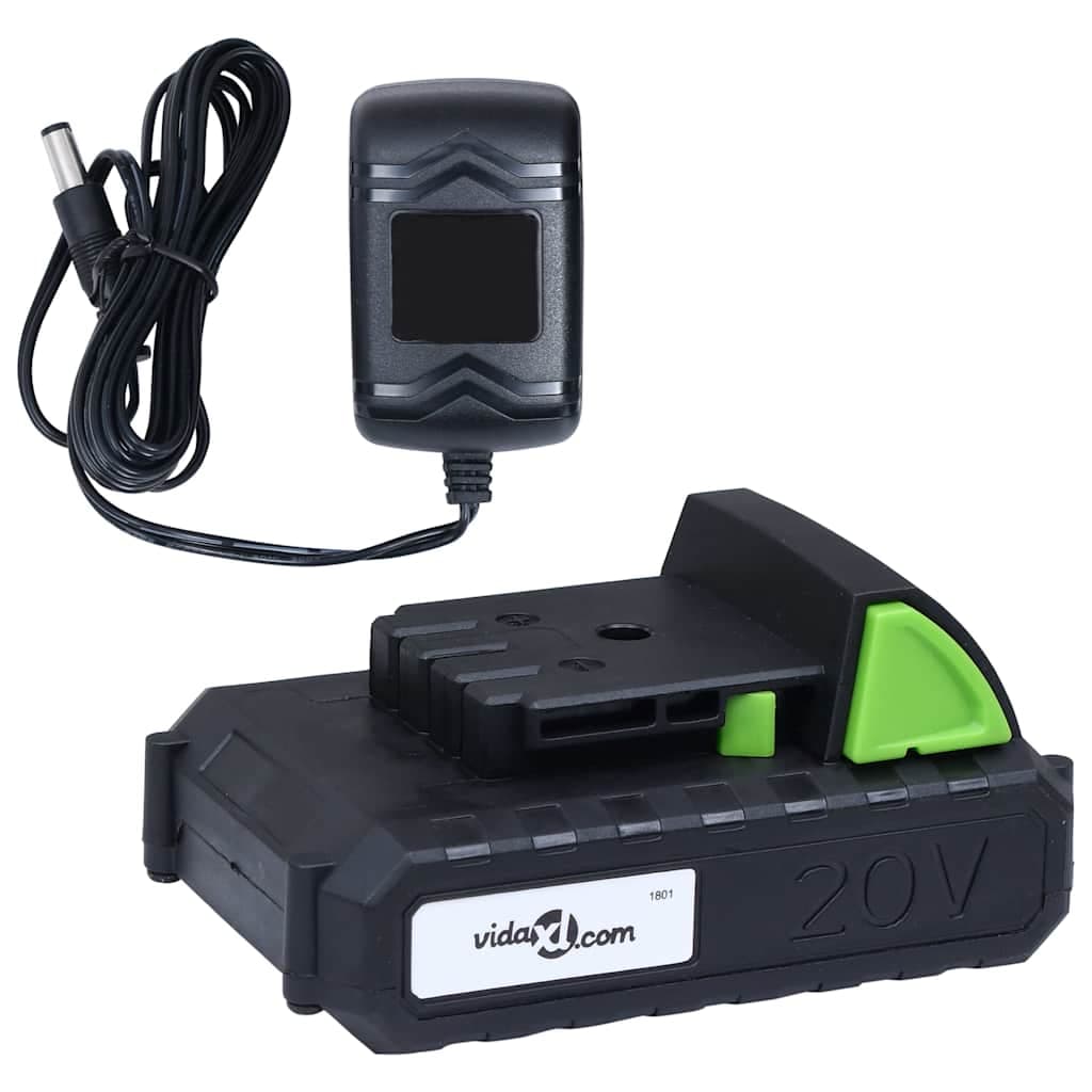 vidaXL Accugrastrimmer accu 20 V 1500 mAh Li-ion - foto 9