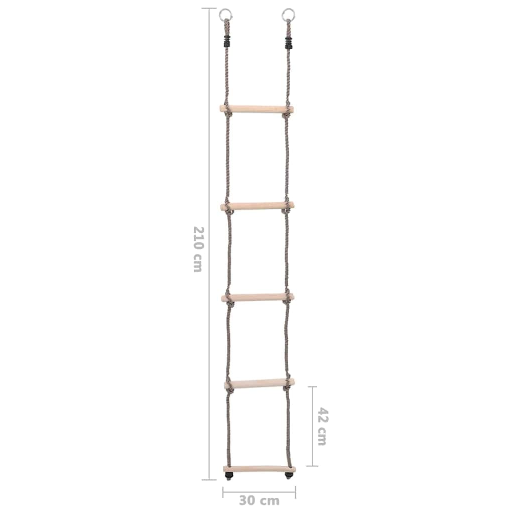 vidaXL Ladder 5 sporten - foto 5
