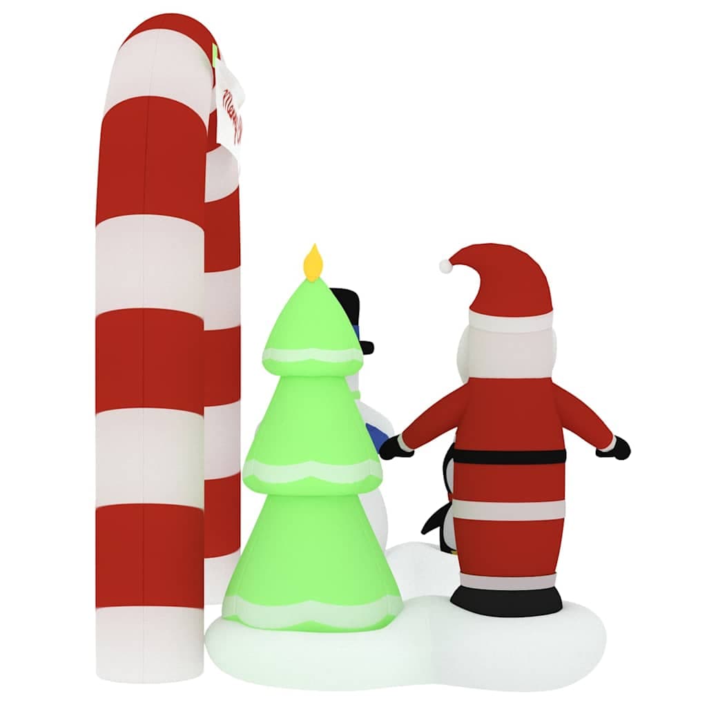 vidaXL Kerstboog opblaasbaar LED' - foto 5