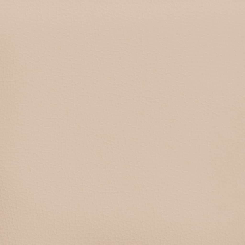 vidaXL Hoofdbord randen 93x16x118/ cappuccinokleur - foto 6