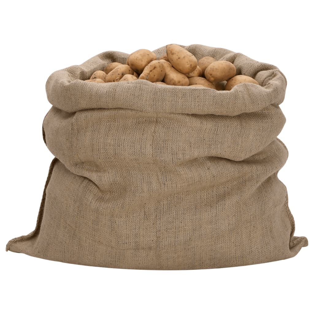 vidaXL Jutezakken 5 stuks 340 g/ ² 100% jute - foto 2