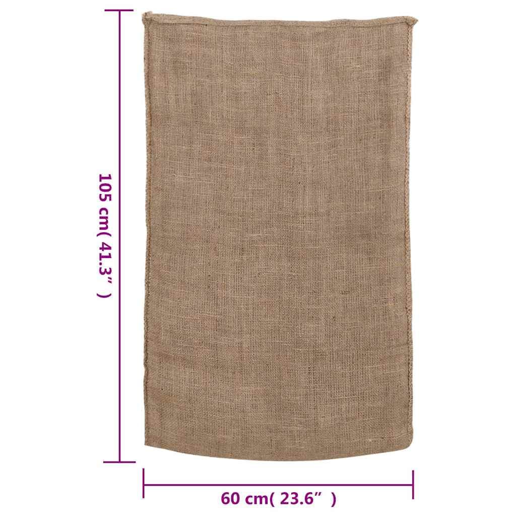 vidaXL Jutezakken 30 stuks 220 g/ ² 100% jute - foto 7