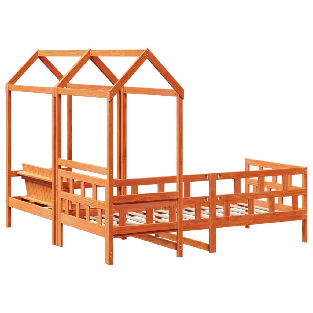 vidaXL Kinderbedset huisje - foto 9