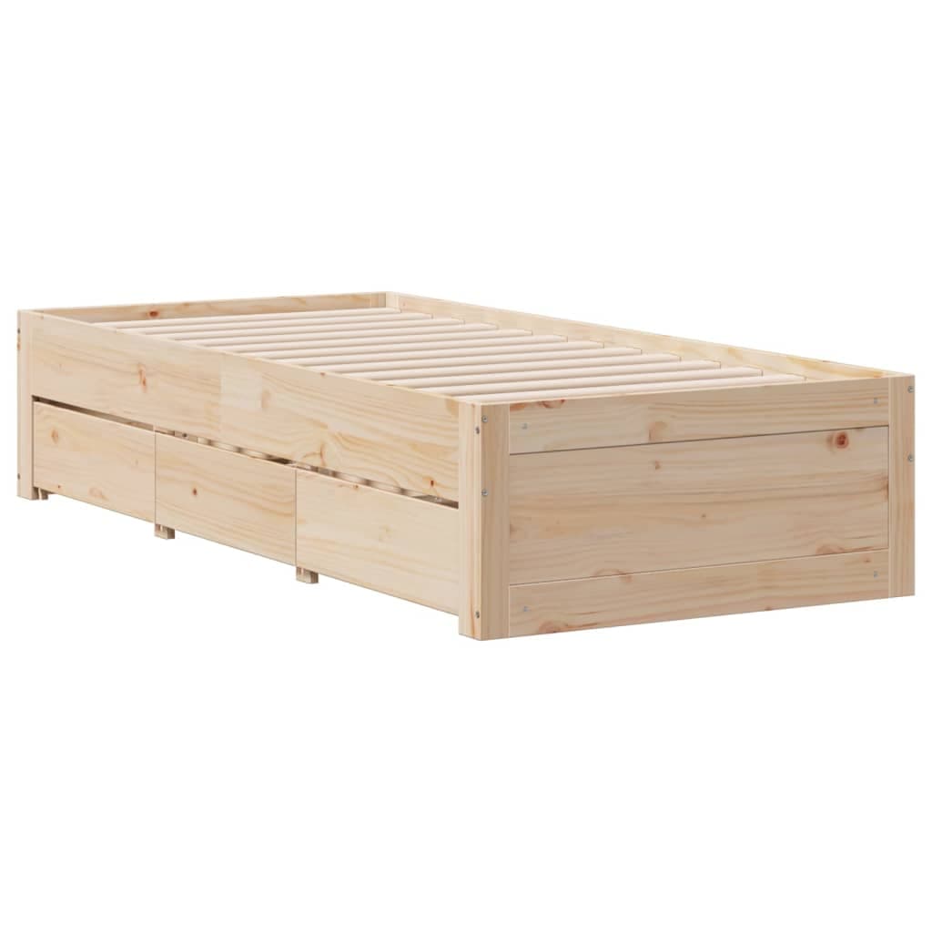 vidaXL Bedframe matras lades - foto 3