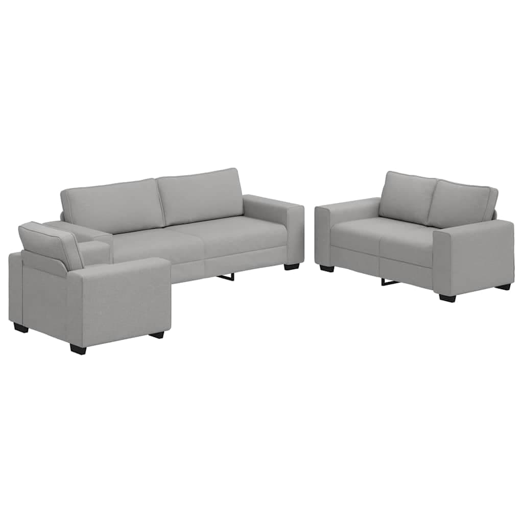 vidaXL 3-delige Loungeset kussens wolk - foto 2