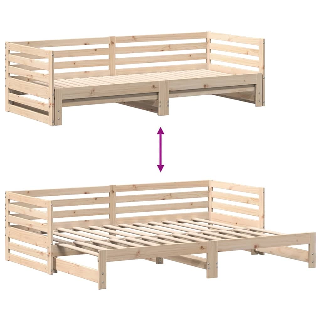 vidaXL Dagbed onderschuifbed matras - foto 7