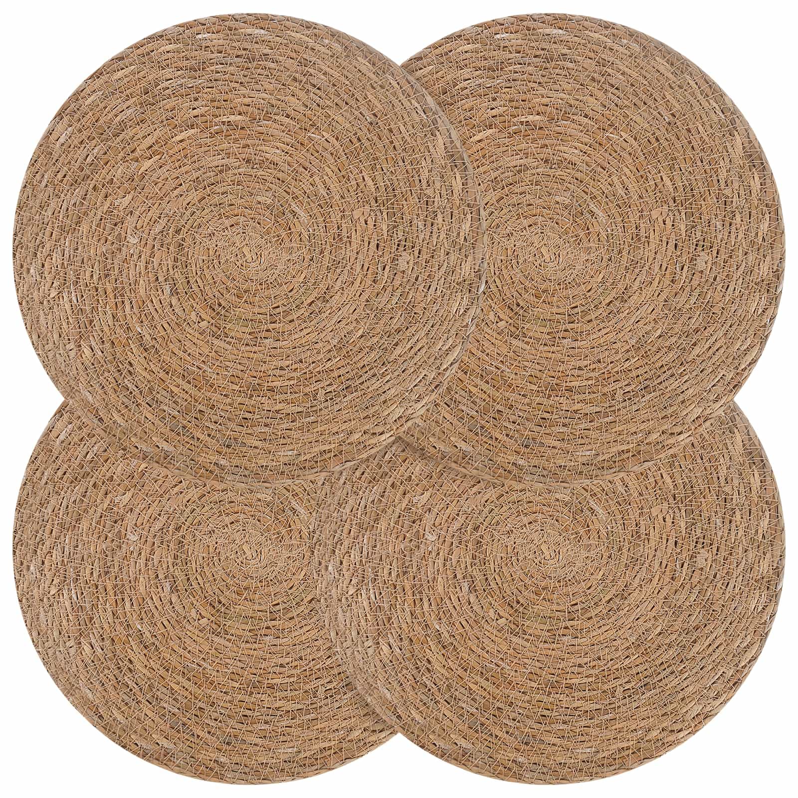 vidaXL Zeegroene placemats 100% Zeegras - foto 2