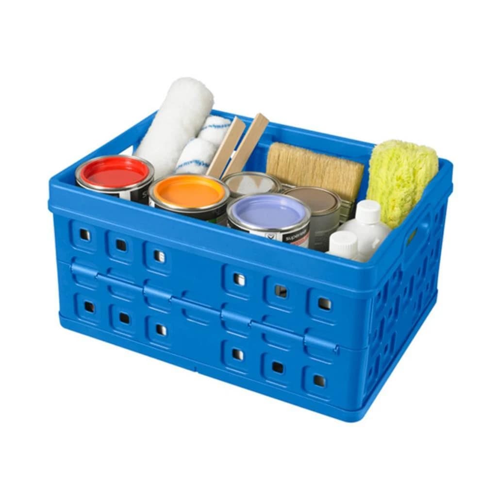 Sunware Square Vouwkrat 46L 54x38x26,5 cm Blauw - foto 3