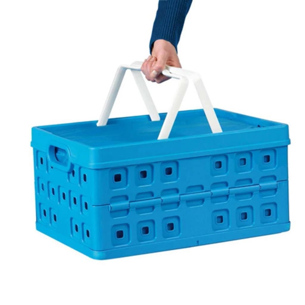 Sunware Square Vouwkrat + Koeltas 32L 49x36x24.5 cm Blauw - foto 3