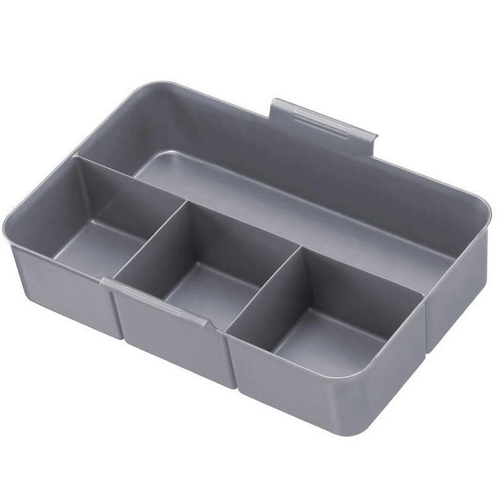Sunware Q-Line Opbergbox met Inzet 6L Transparant/Grijs - foto 2