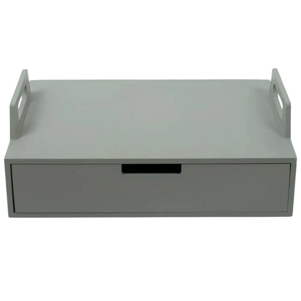 Gusta Houten Laptoptafel 41x30x14.5 cm Groengrijs - foto 2