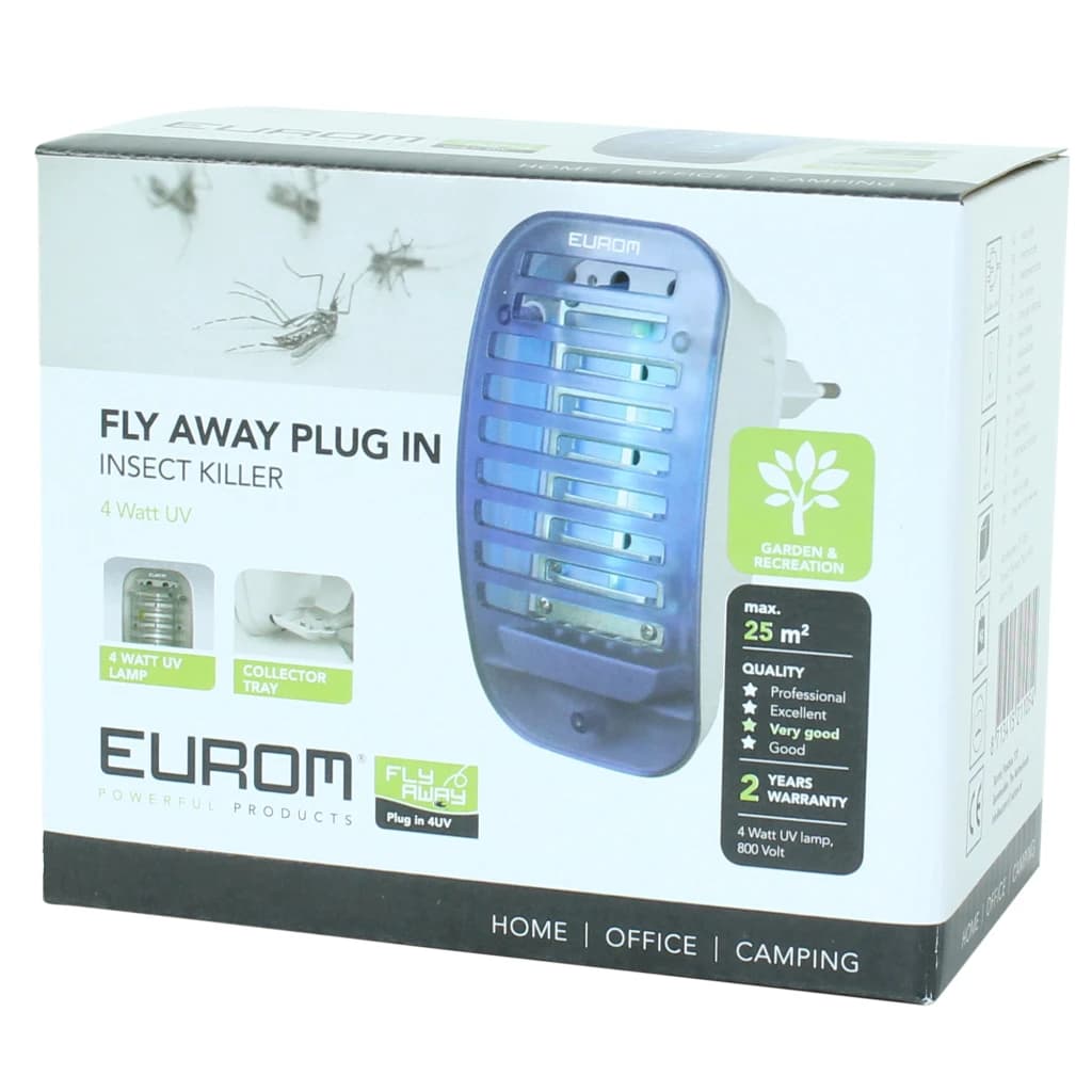Eurom Insectenkiller Fly Away 25m2 4W - foto 4