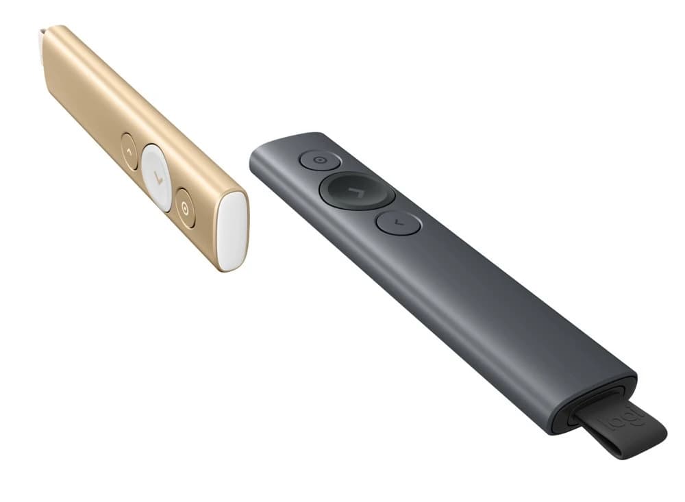 Logitech Spotlight Presenter | Draadloos | Bluetooth & USB 2.4 GHz | Bereik tot 30 meter | Grijs - foto 7