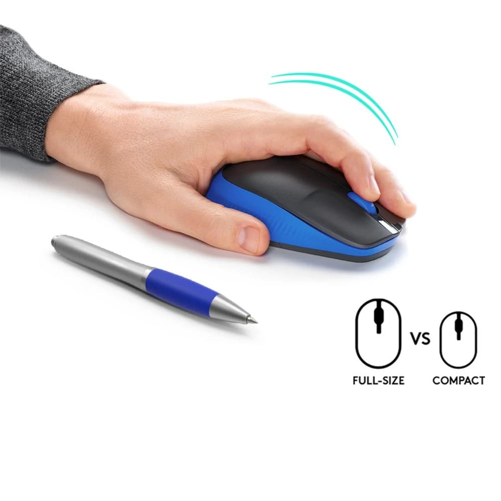Logitech M190 muis bovenkant