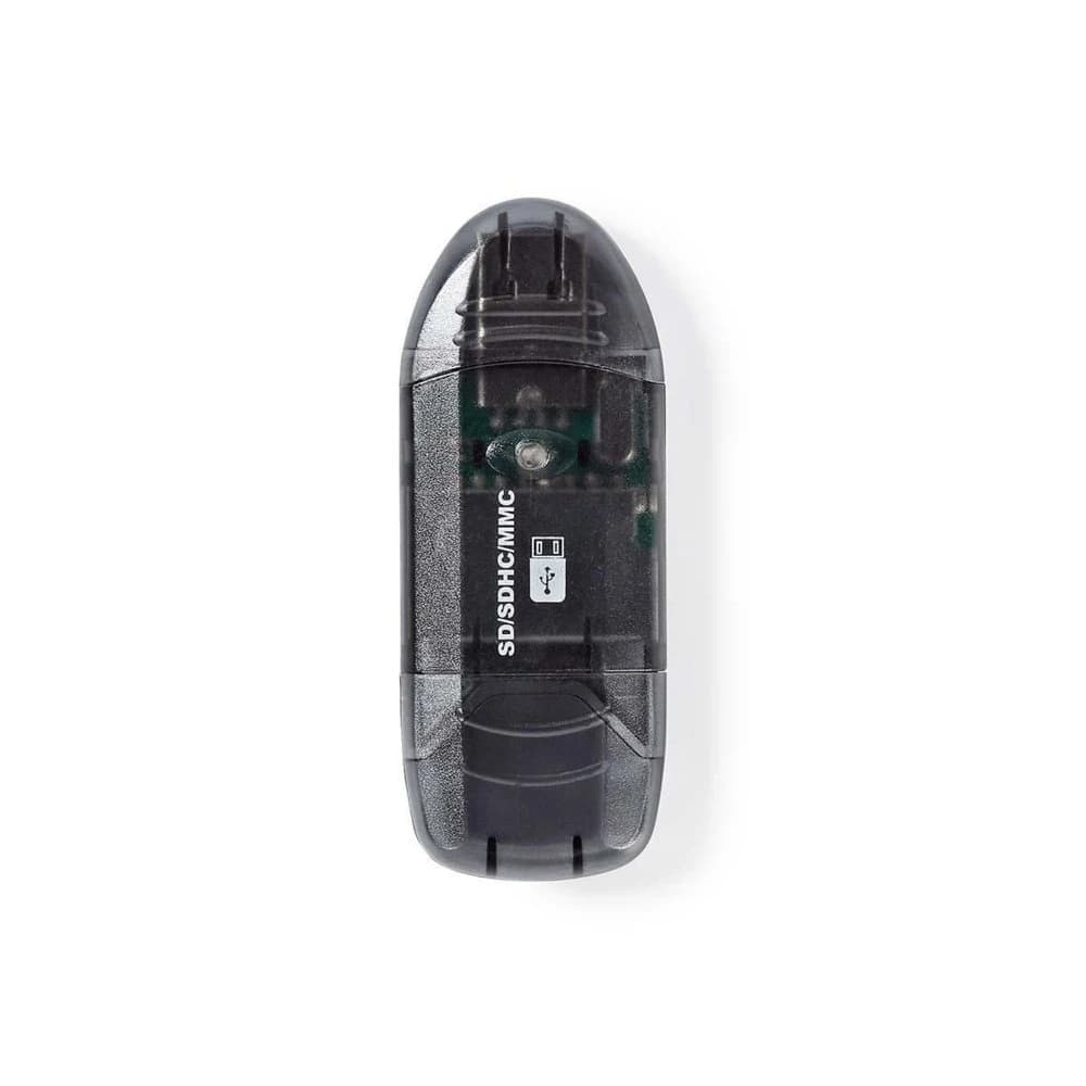 Nedis CRDRU2100BK Geheugenkaartlezer USB 2.0 Zwart - foto 5