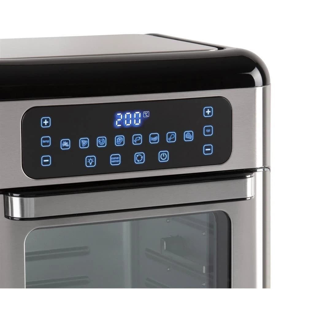 Inventum GF1200HLD Mini Oven 12L 1500W Zwart/RVS - foto 4