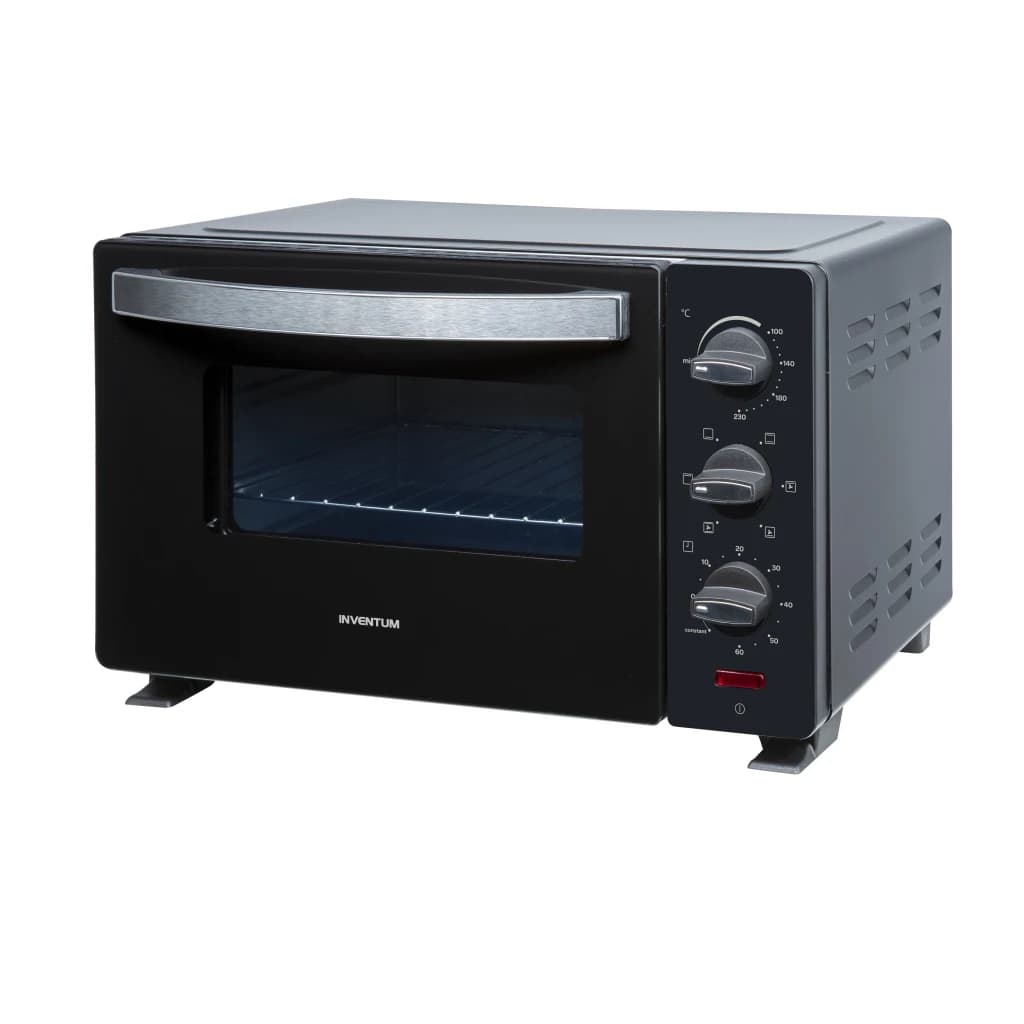 Inventum OV207B Heteluchtoven 20L 1380W Zwart/Zilver - foto 2