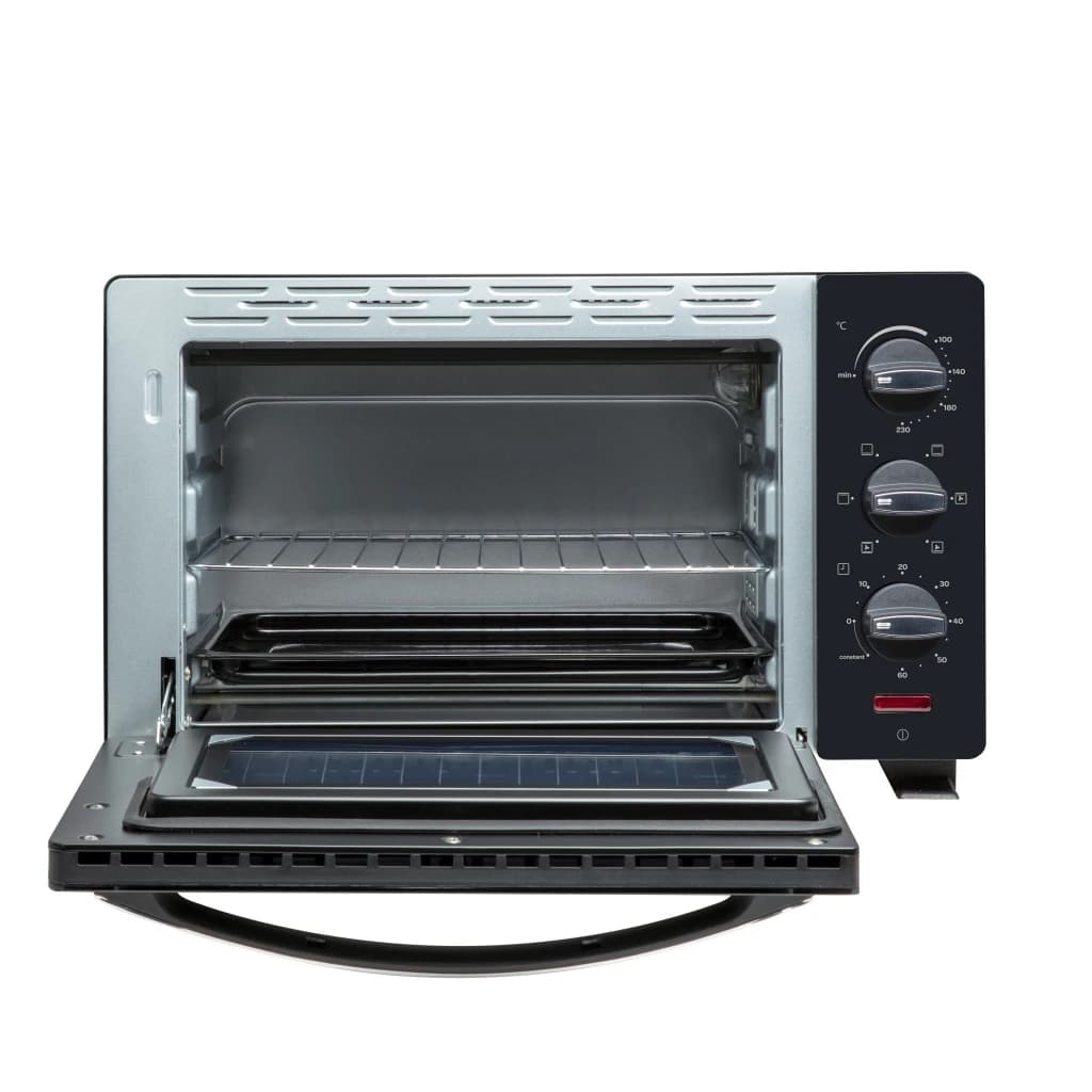 Inventum OV207B Heteluchtoven 20L 1380W Zwart/Zilver - foto 5