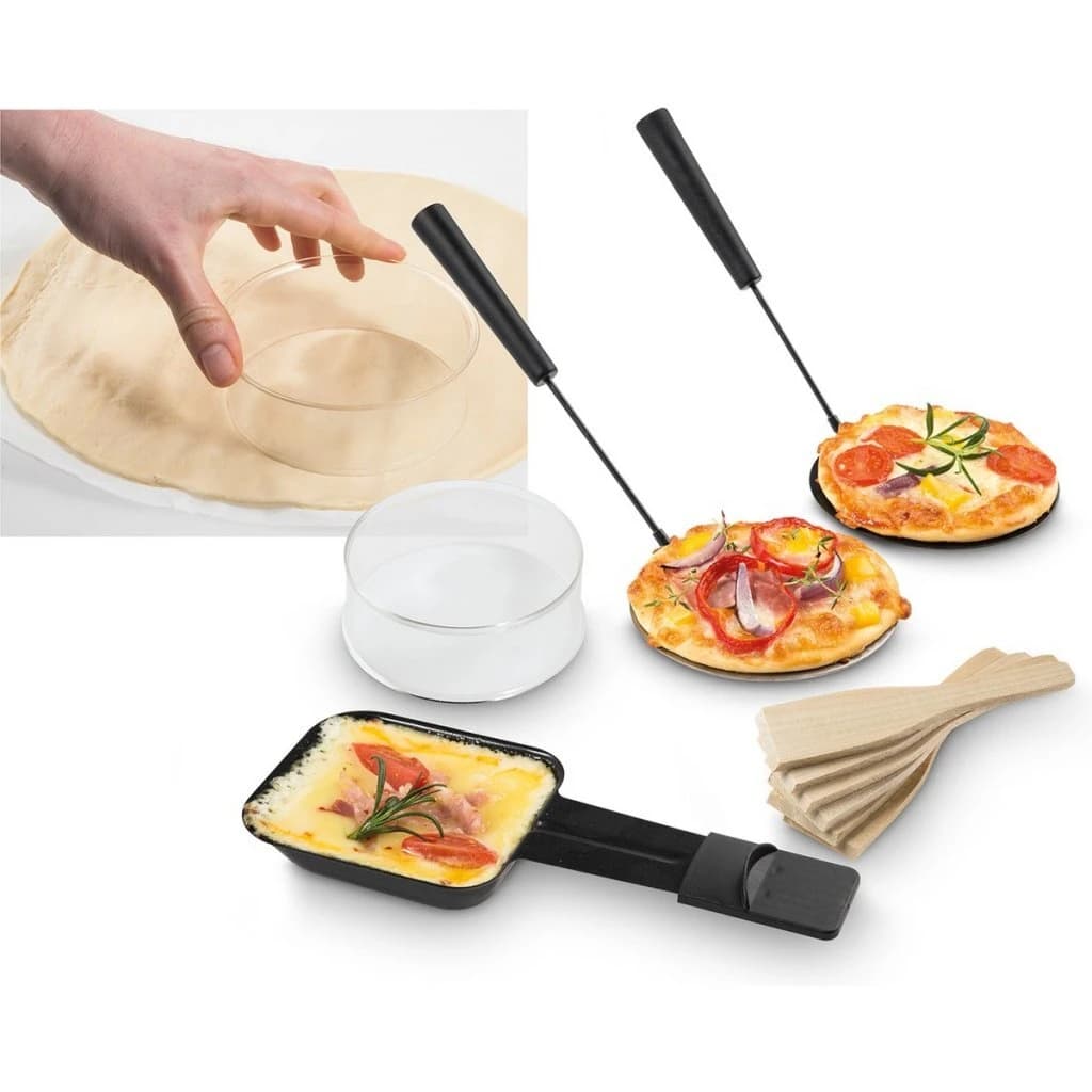 Fritel PR3195 Pizza Grill/Raclette Zwart - foto 3