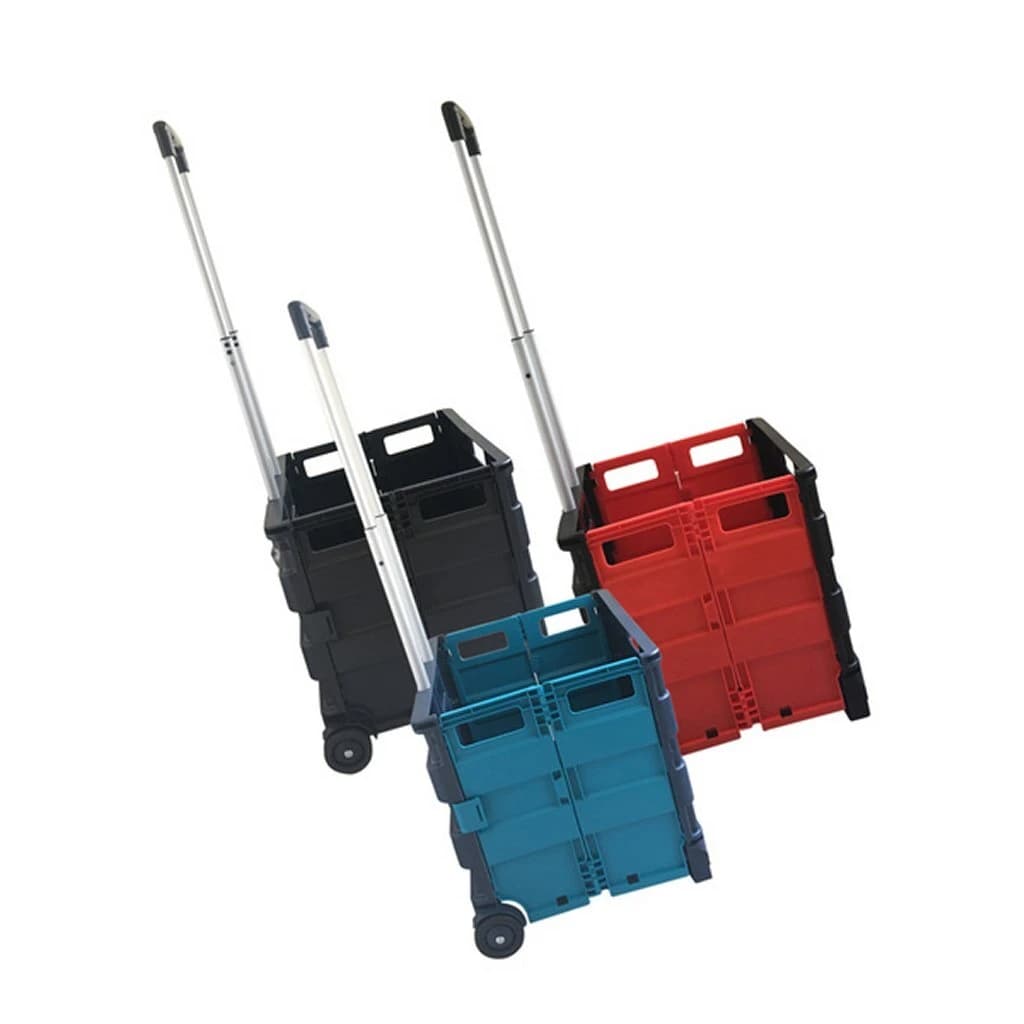 Seco SE-ZY-LC-BK Opvouwbare Trolley Krat Assorti - foto 2