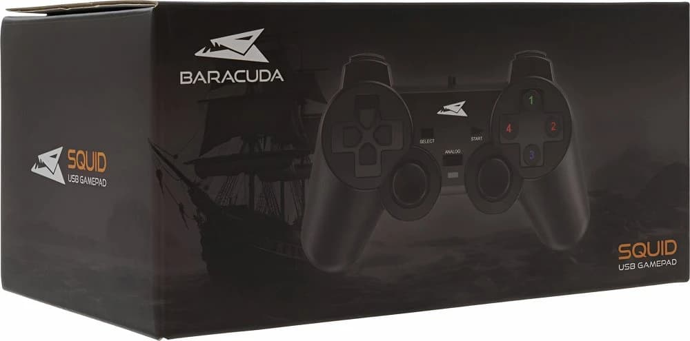 Baracuda SQUID gamecontroller - USB-verbinding