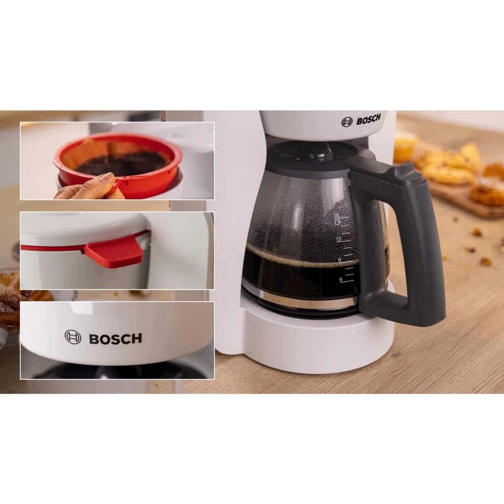 Bosch TKA3M131 MyMoment Koffiemachine Wit/Rood - foto 4