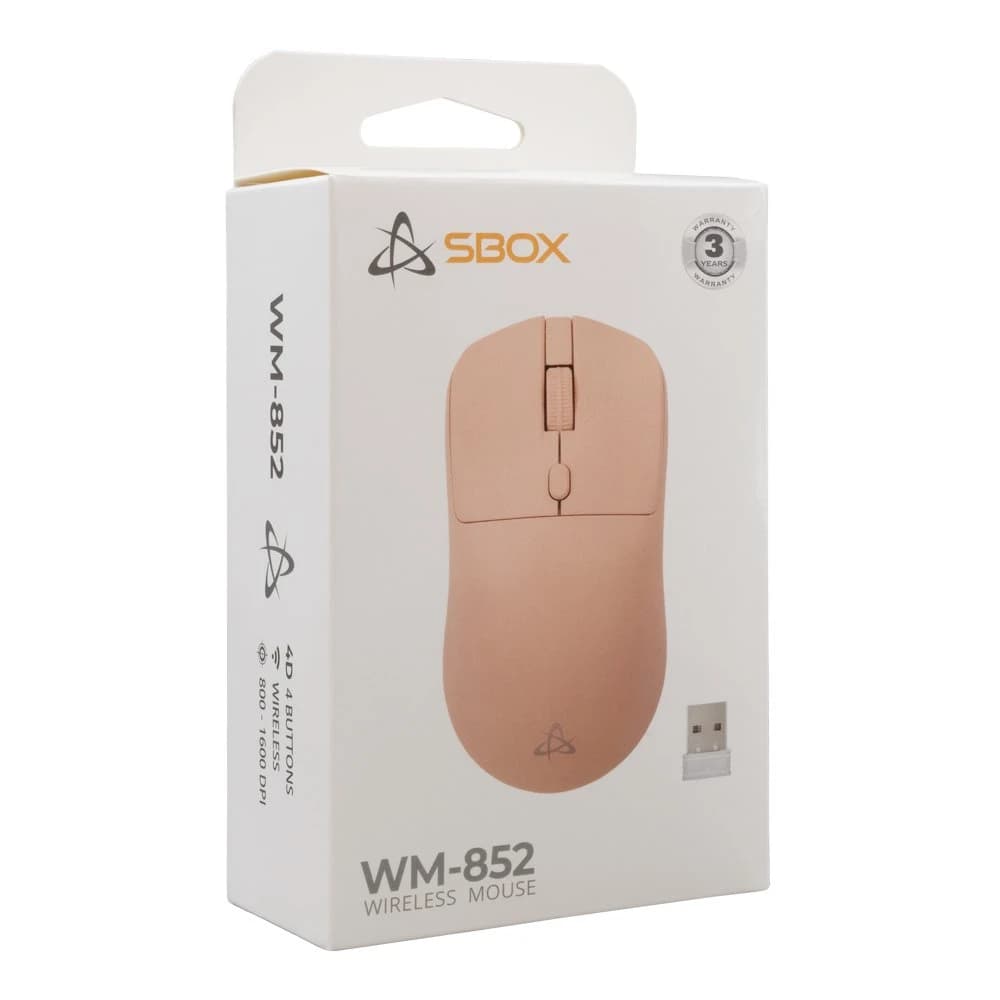 SBOX WM-852P muis verpakt