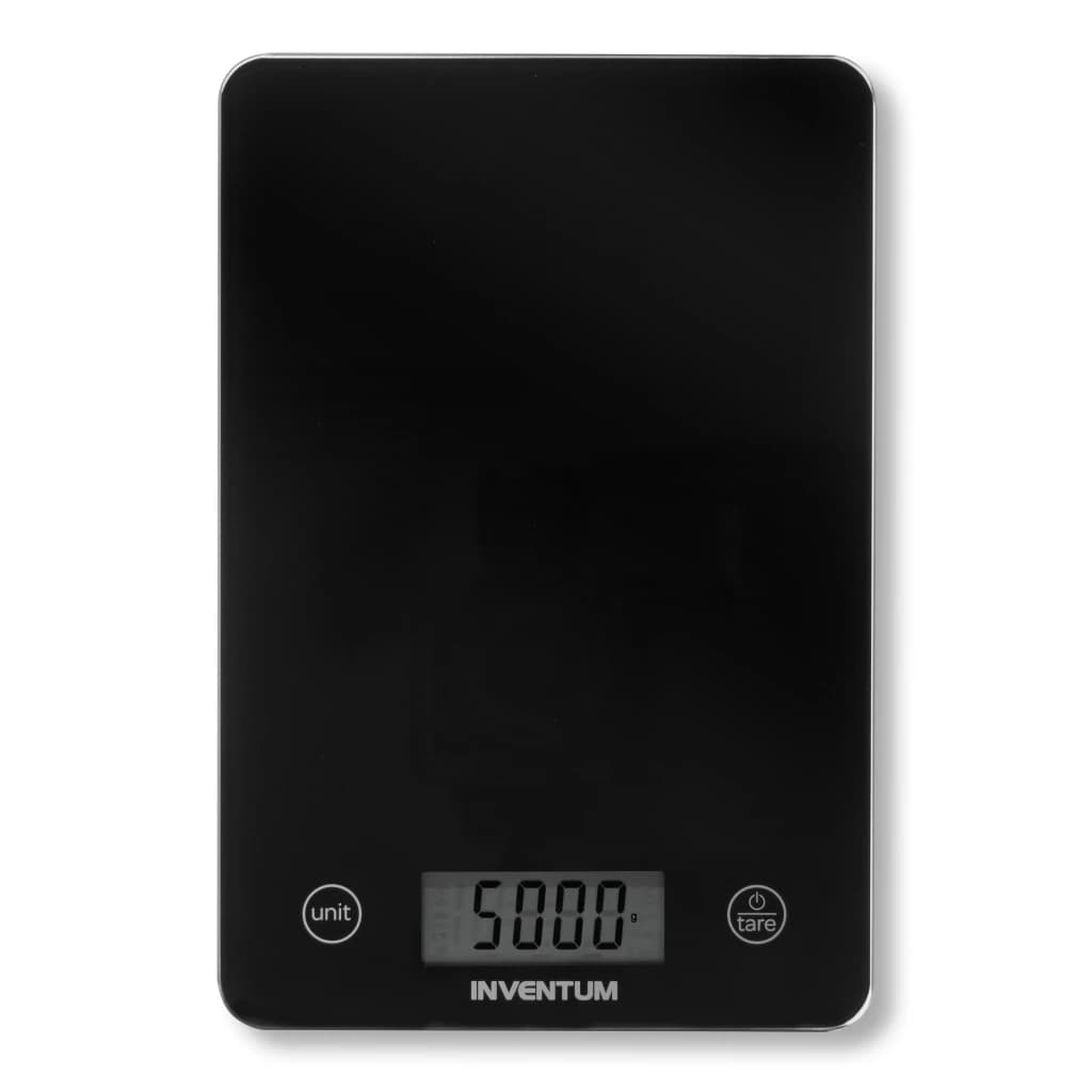 Inventum WS305B Digitale Keukenweegschaal Zwart/Glas - foto 2