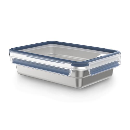 Tefal N1150510 MasterSeal Vershoudbakje 1.2L RVS/Blauw - foto 2