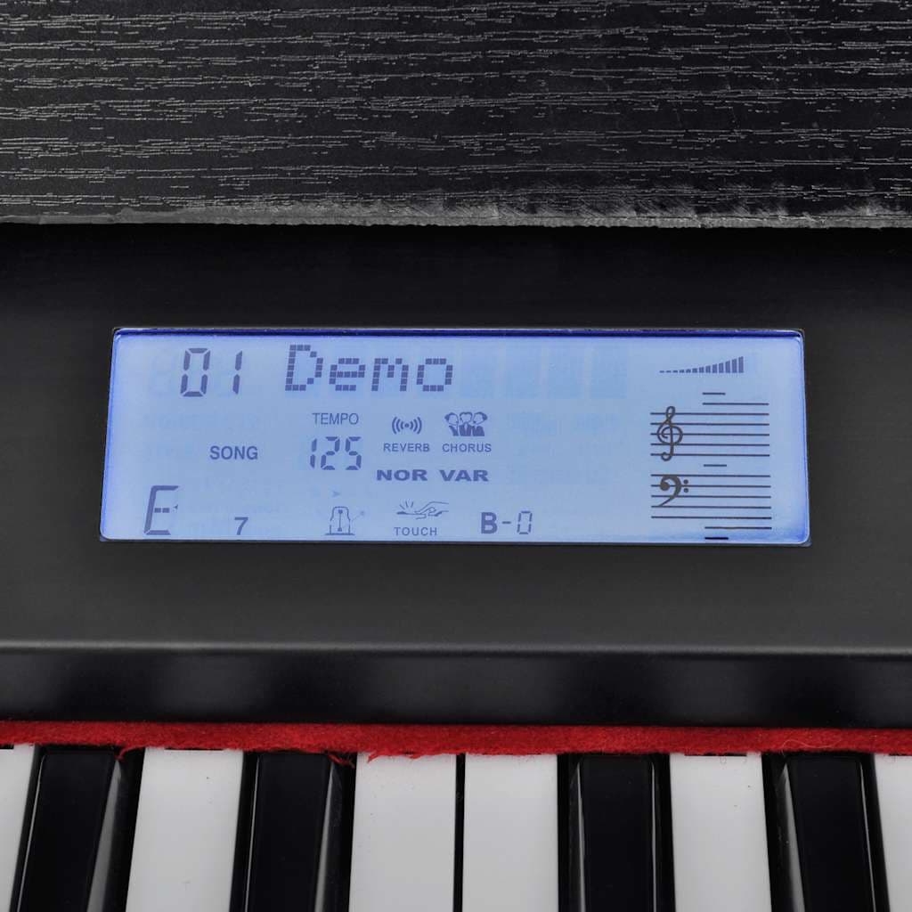 vidaXL Elektronische/Digitale piano 88 toetsen bladhouder - foto 7