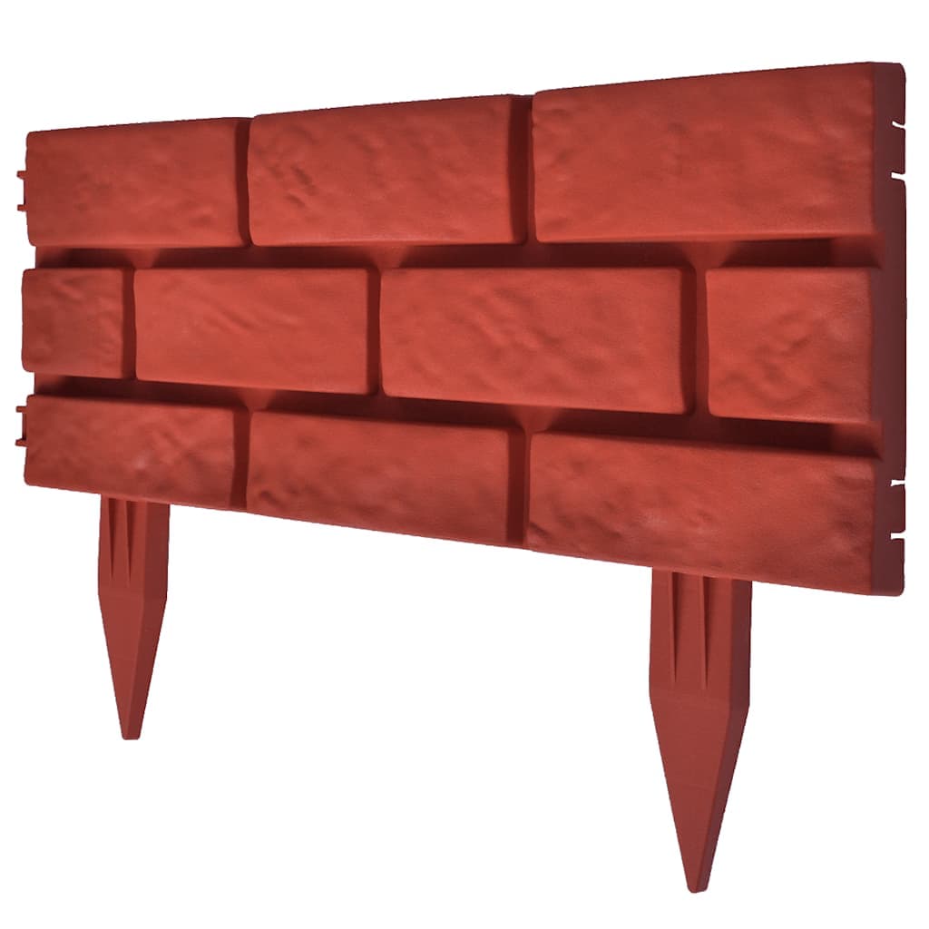 vidaXL Borderranden baksteenontwerp - foto 2