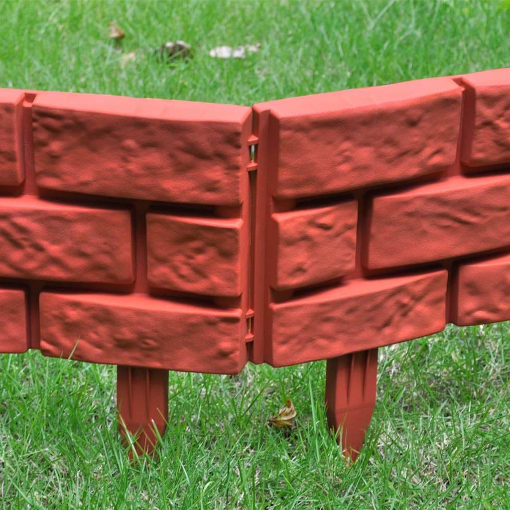 vidaXL Borderranden baksteenontwerp - foto 9