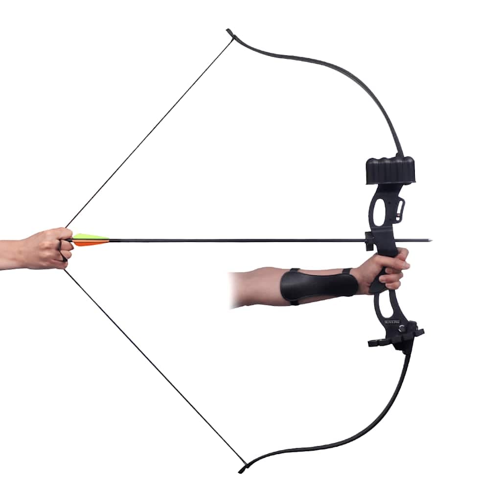 vidaXL Recurveboog jeugd accessoires 49" 20 lb - foto 2