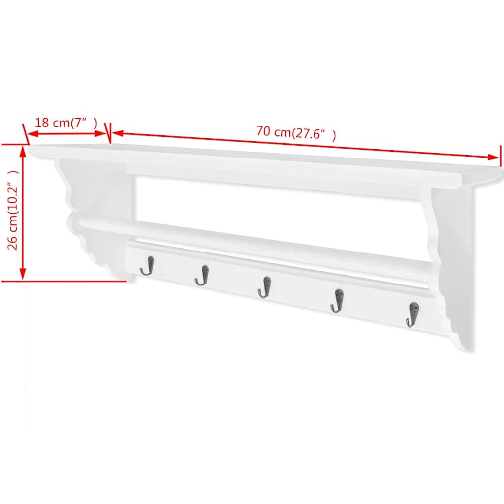 vidaXL Kapstok barokstijl MDF - foto 6