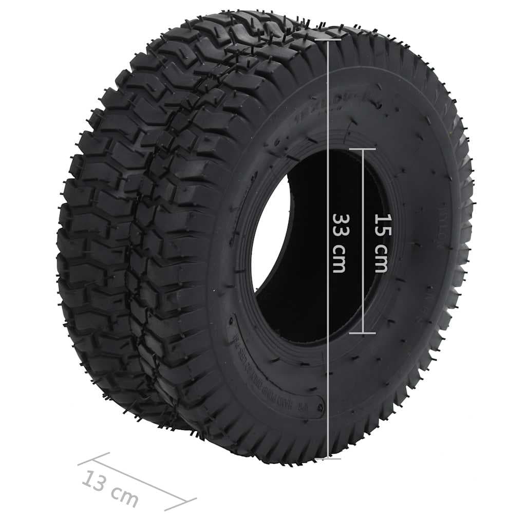 vidaXL Kruiwagenbanden 15x6.00-6 4PR rubber - foto 6