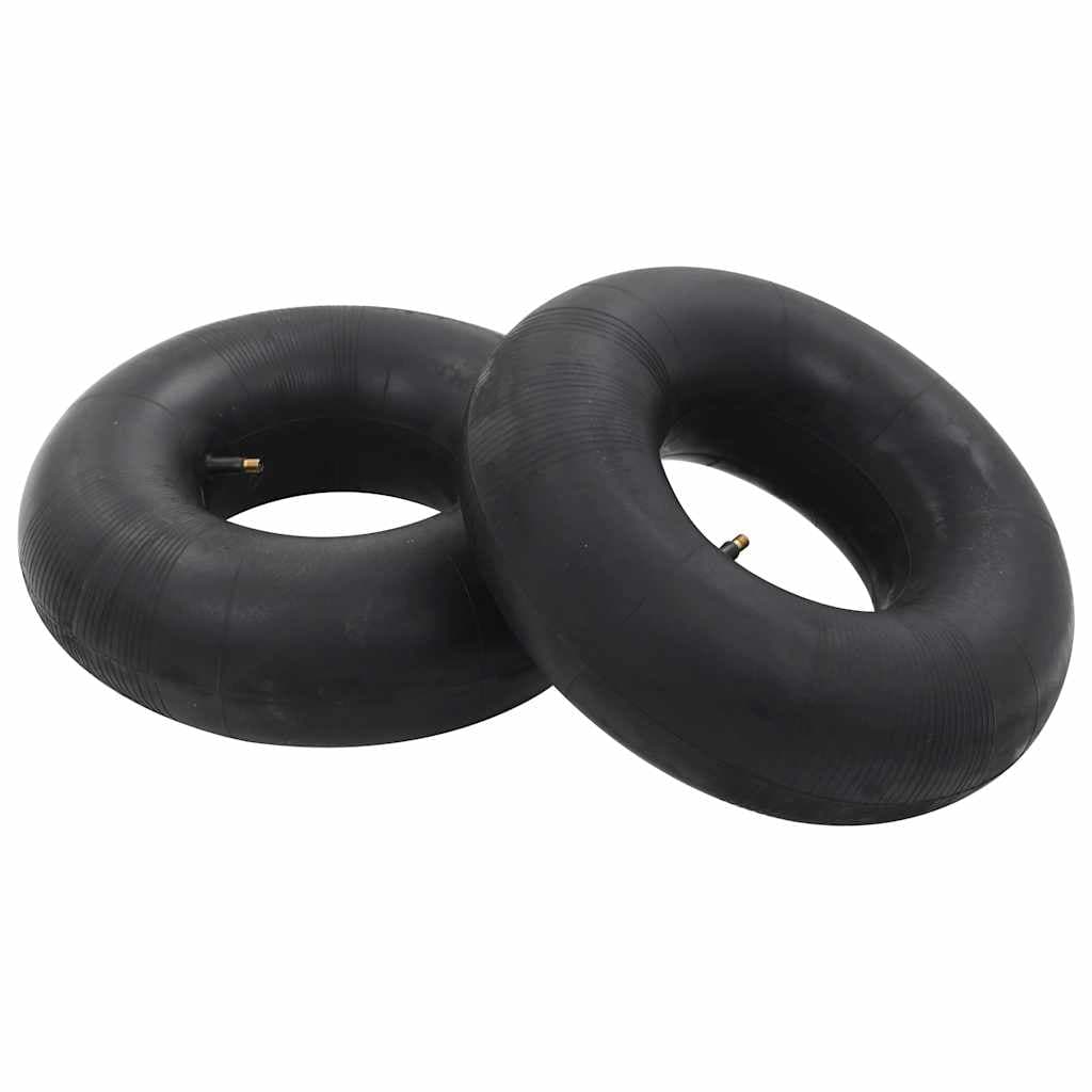 vidaXL 4-delige Kruiwagenband- binnenbandset 15x6.00-6 4PR rubber - foto 2