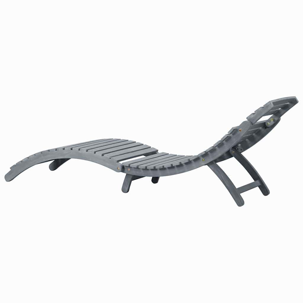 vidaXL Ligbed greywash - foto 4