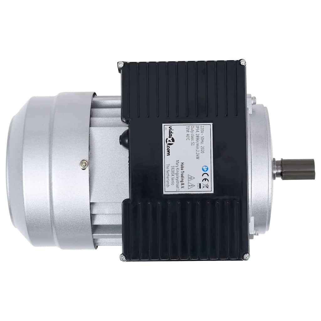 vidaXL Elektromotor 1 fase 2,2 kW/3 pk 2-polig 2800 rpm aluminium - foto 3