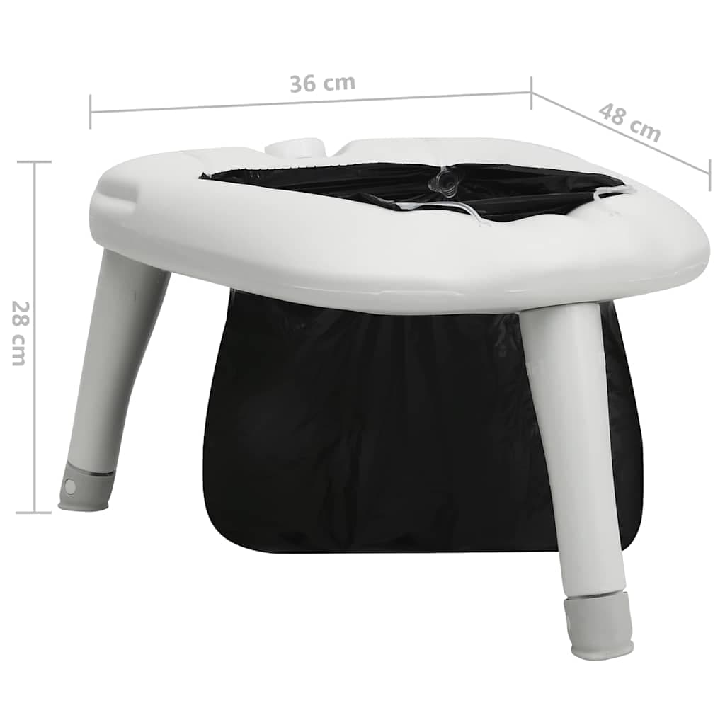 vidaXL Campingtoilet zakken 200 kg - foto 8