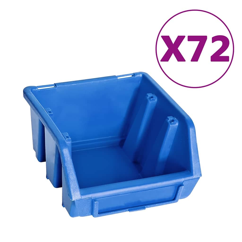 vidaXL 128-delige Opslagbakkenset wandpanelen - foto 3