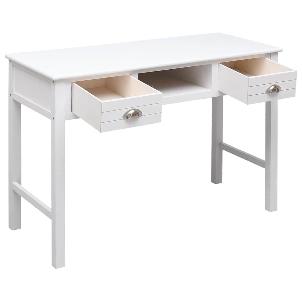 vidaXL Bureau paulowniahout - foto 3