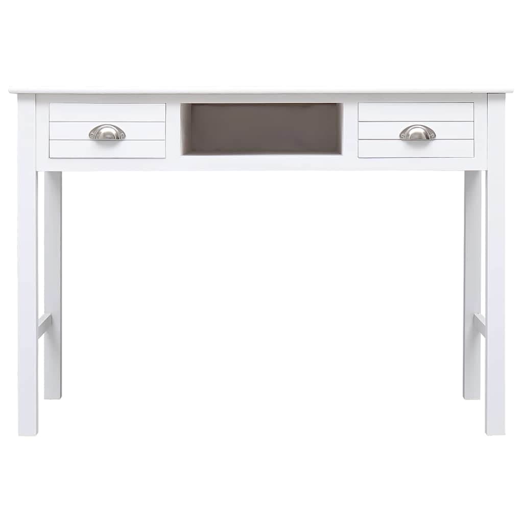 vidaXL Bureau paulowniahout - foto 4